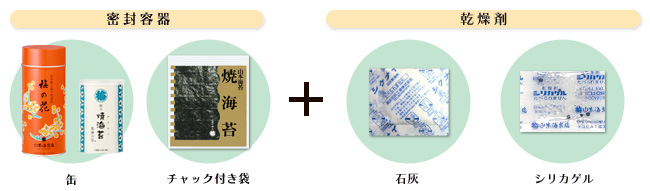 海苔の保存方法