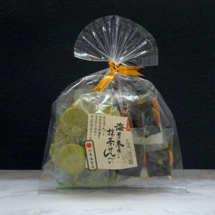 海苔巻きと抹茶せんべい | 山本海苔店公式オンラインショップ