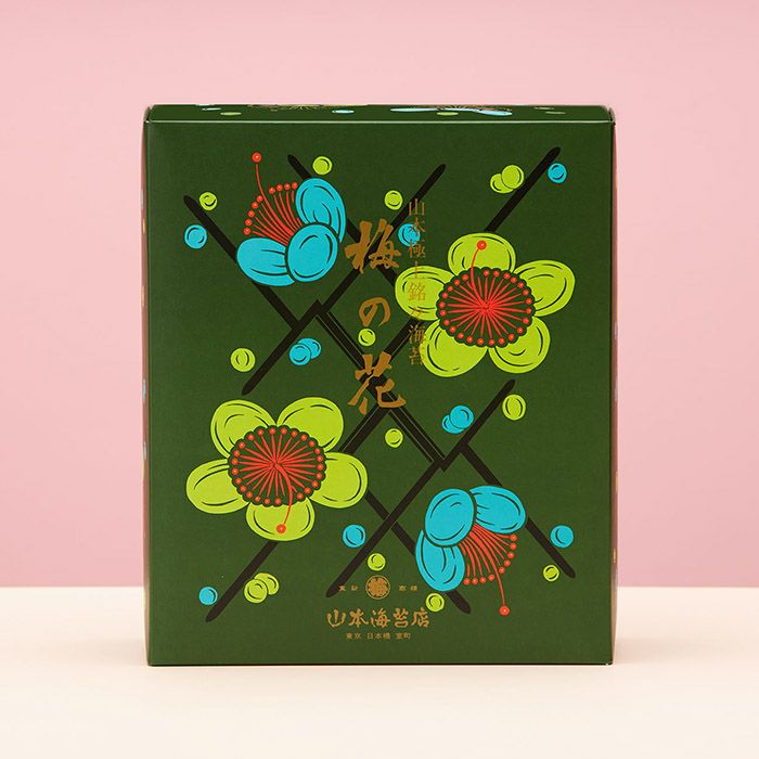 梅の花 1缶20包入り　味付け&普通　山本海苔店 梅の花」1号缶2本詰合せ | 山本海苔店公式オンラインショップ