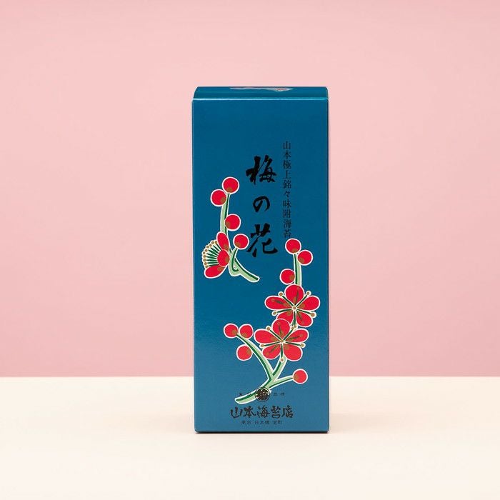 梅の花 1缶20包入り　味付け&普通　山本海苔店 Amazon | 山本海苔店 梅の花 1号缶詰合せ UP6A【焼海苔 12袋詰(8切4枚