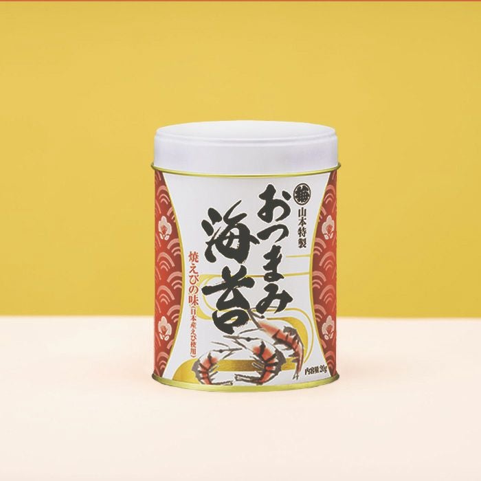 山本特製「おつまみ海苔」焼えびの味 | 山本海苔店公式オンラインショップ