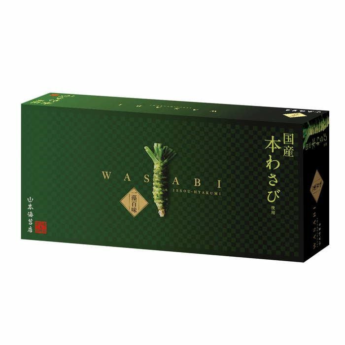 一藻百味」わさび味 5袋詰合せ | 山本海苔店公式オンラインショップ